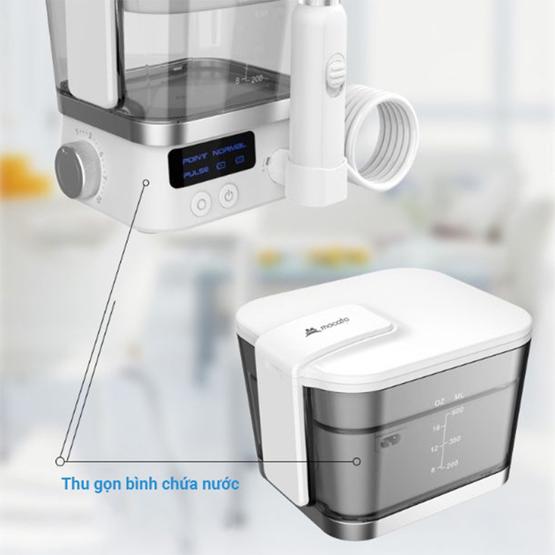 Đánh Giá Toàn Diện Về Máy Tăm Nước Mocato M810: Liệu Có Thực Sự Khác Biệt? Máy tăm nước Mucato M810 có thiết kế thông minh