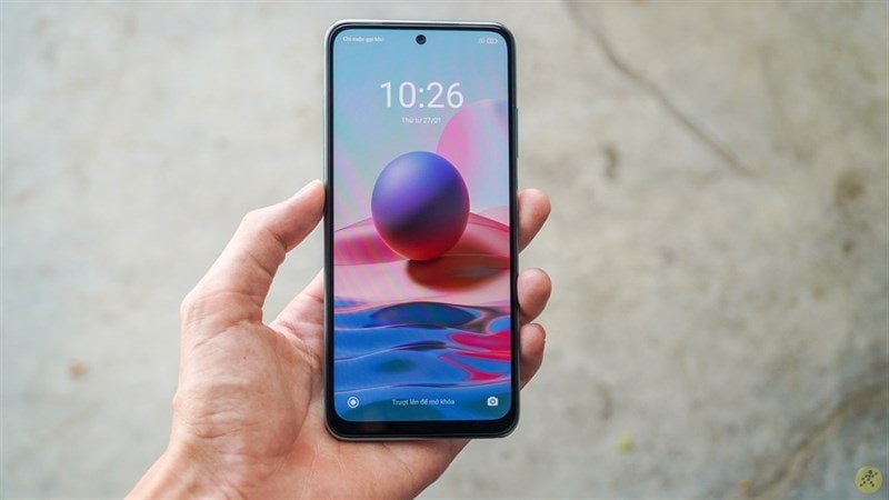 Màn hình của Xiaomi Redmi Note 10 Màn hình của Xiaomi Redmi Note 10