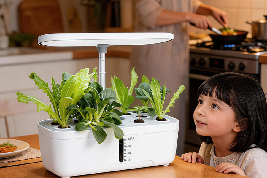 Công Nghệ Trồng Thủy Canh Thông Minh Qua Ứng Dụng Mi Home