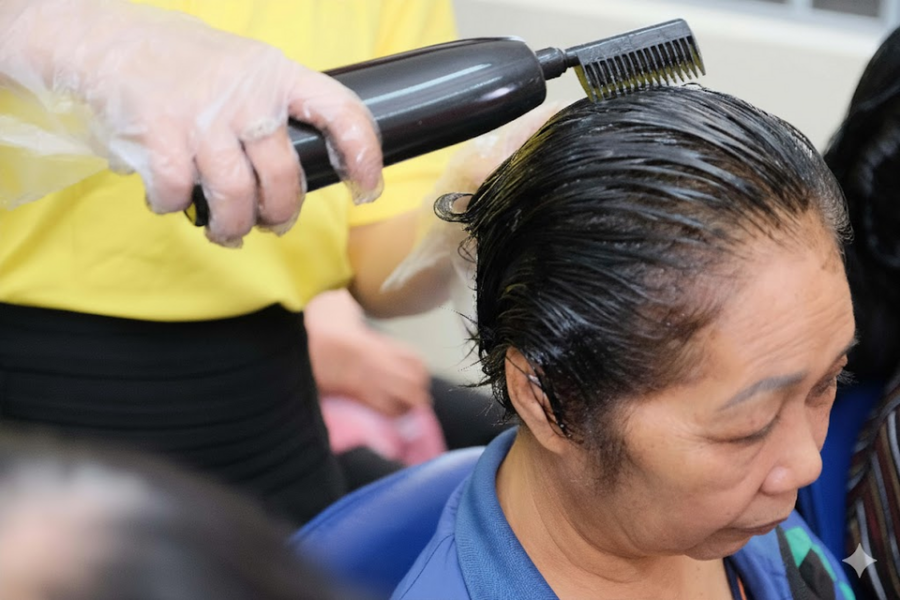 Cách Phủ Bạc Tại Nhà Để Tóc Đen Bóng Không Cần Ra Salon