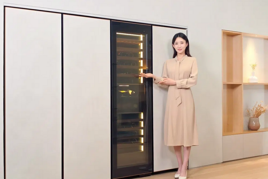 Tủ Rượu Infinite AI Cao Cấp Của Samsung: Sự Kết Hợp Tuyệt Vời Giữa Công Nghệ Và Sang Trọng