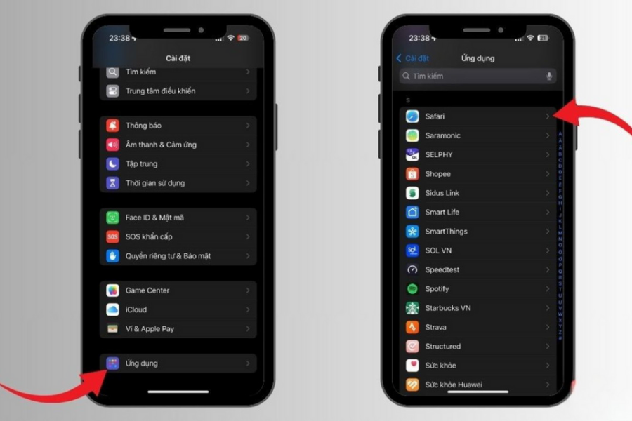 Hướng Dẫn Xóa Cache Trên Safari Đối Với iPhone Và iPad