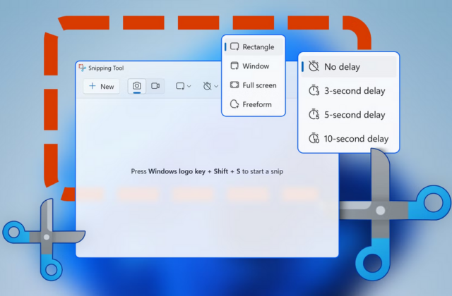 Khám Phá 10 Tính Năng Ẩn Tại Snipping Tool Trên Windows 11