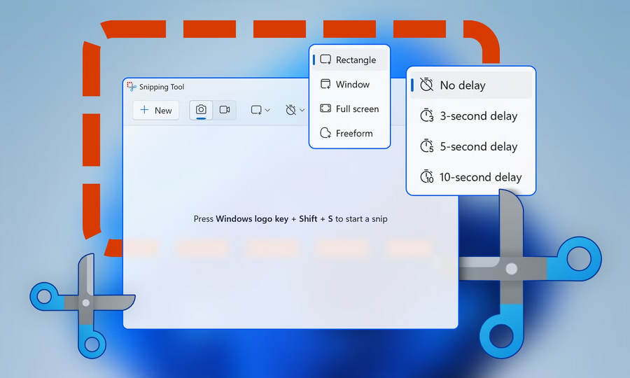 Khám Phá 10 Tính Năng Ẩn Tại Snipping Tool Trên Windows 11