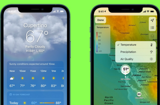10 Ứng Dụng Thời Tiết Hàng Đầu Dành Cho iPhone Du Ký