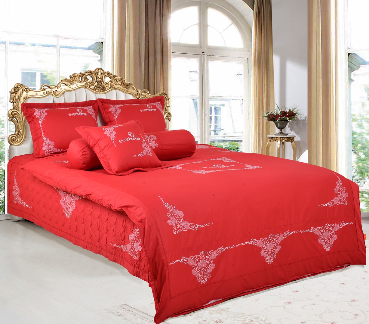Cách lựa chọn chăn ga gối cho ngày cưới 2 Màu sắc và họa tiết khi lựa chọn chăn ga gối đệm cho ngày cưới